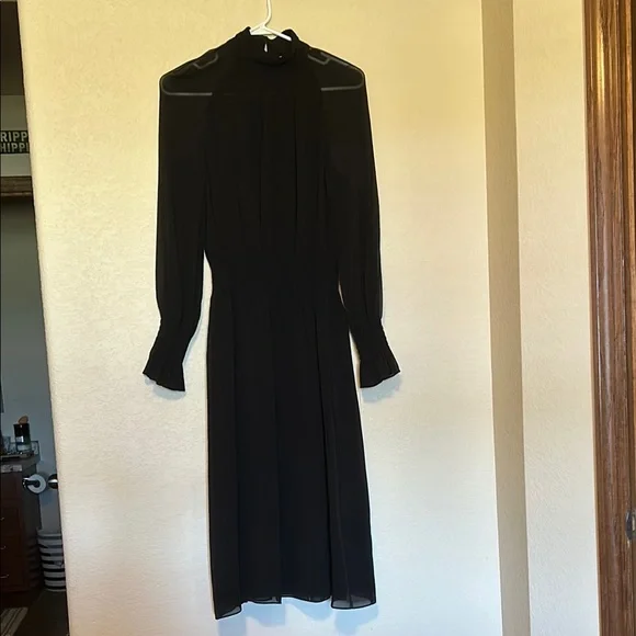 Tory Burch 100% Silk Colette Dress Lined - Picture 3 of 10